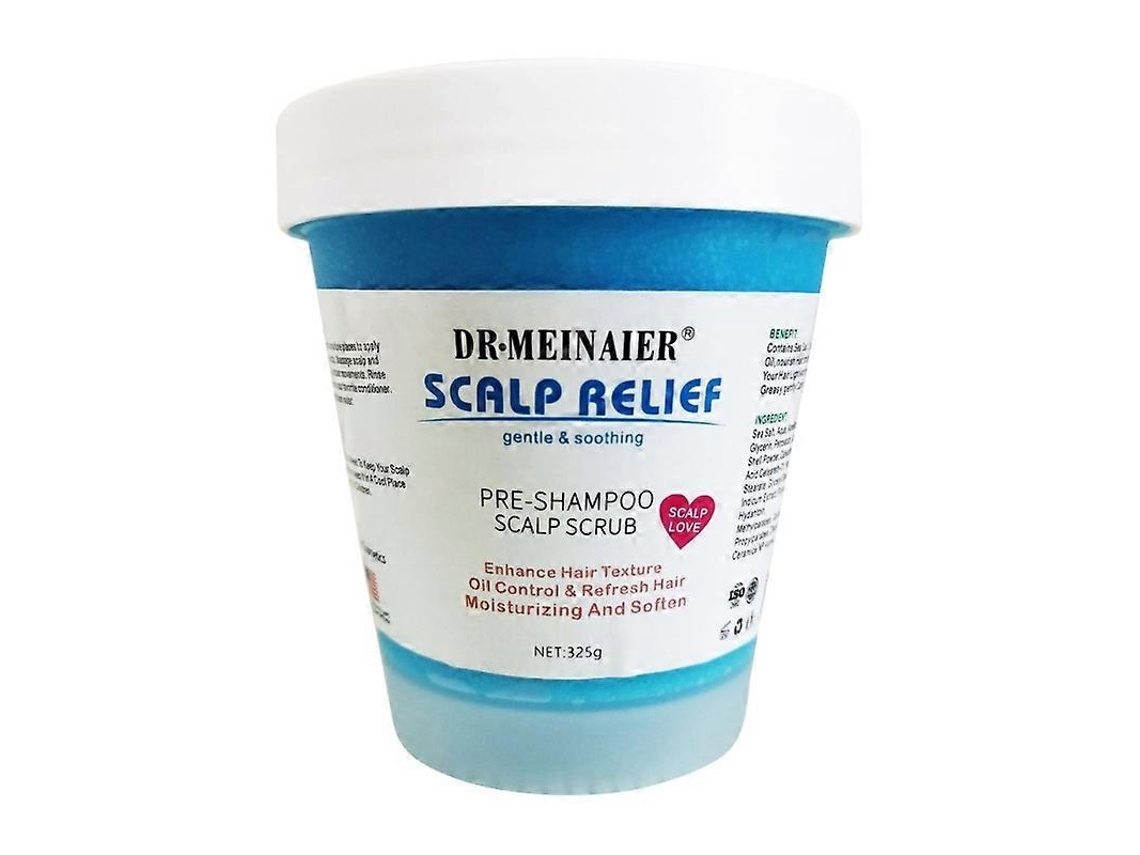Creme De Limpeza Esfoliante Para O Couro Cabeludo - Manutenção Refrescante - Limpeza Do Couro Cabeludo - Controle Da Oleosidade