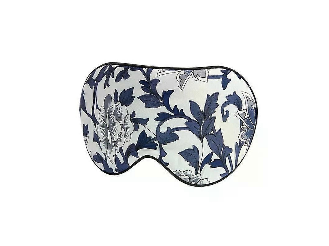 Máscara De Dormir Em Seda De Amoreira 100% Natural, Macia E Suave, Para Auxiliar No Sono. Compatível Com Venda.