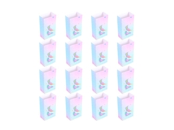 16 Unidades De Saco De Papel Para Presente Allinless