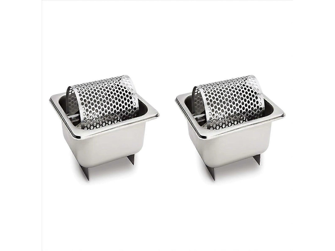 2x Roda De Manteiga Em Aço Inoxidável - Dispensador De Manteiga Derretida Para Espalhar Uniformemente, Utensílio De Cozinha Essencial