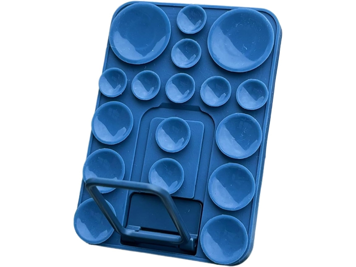 Suporte para celular com ventosa de silicone, suporte ajustável para celular.