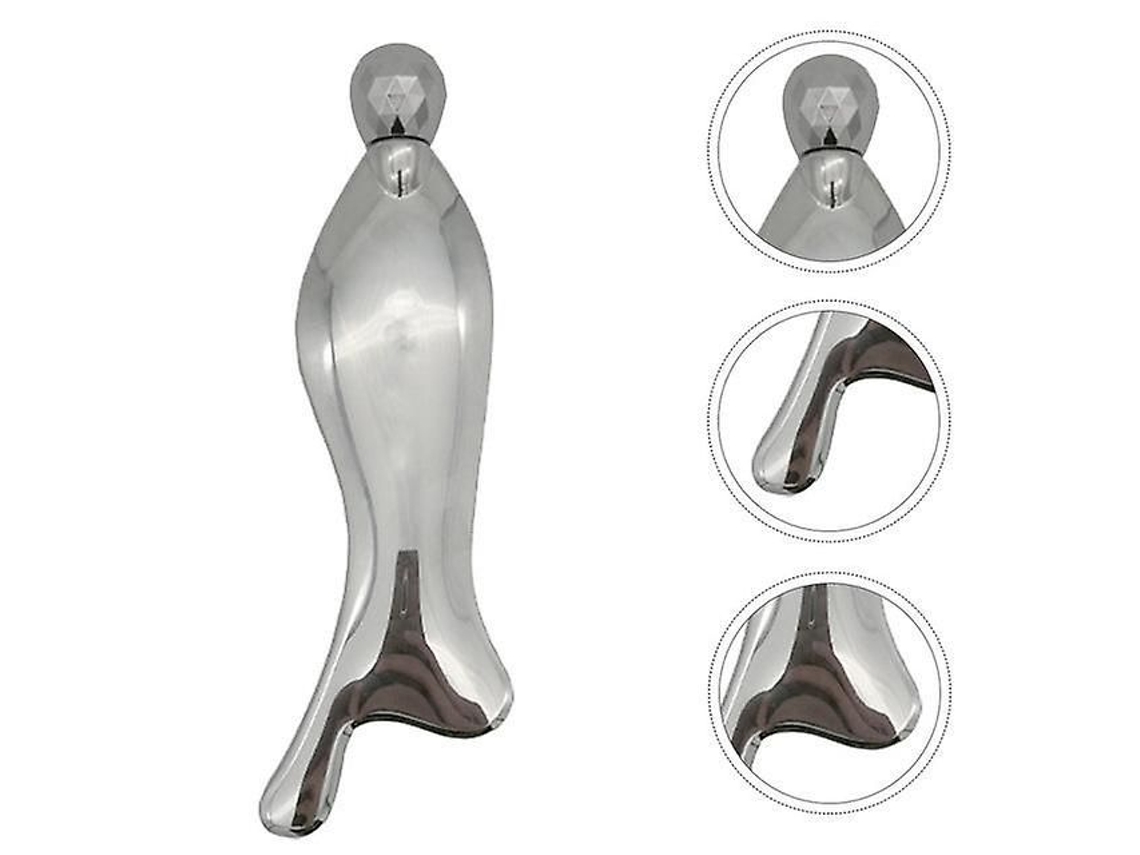 1 Unidade de Massageador Corporal Prático para Meninas, Facial com Placa Raspagem. GOKOCO