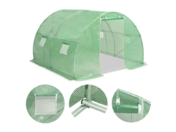 Greenhouse, Greenhouses Vidaxl Verde Plástico (300 X 300 X 200 Cm)