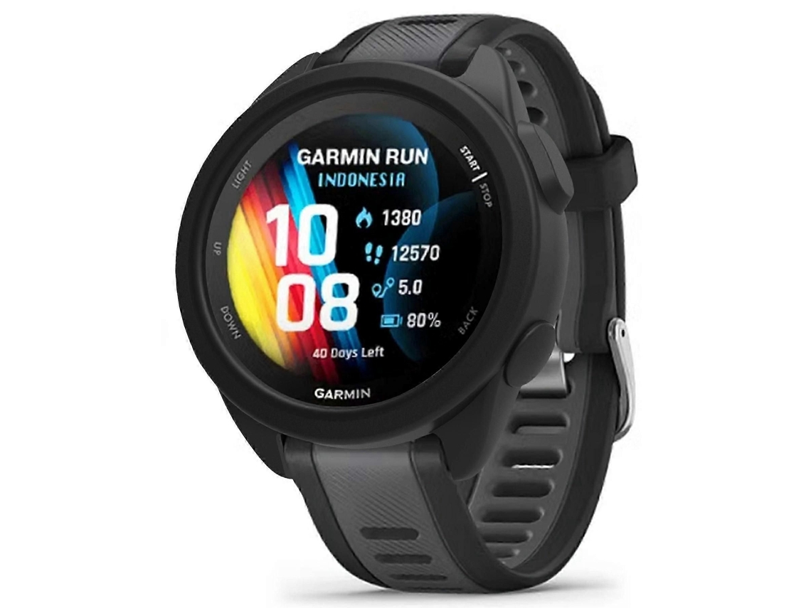 Capa Protetora De Silicone Para Smartwatch Garmin Forerunner 165