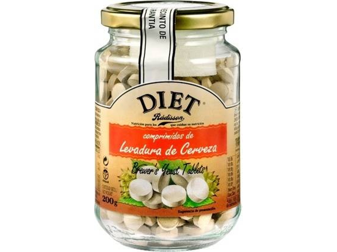 Suplemento Alimentar DIET-RADISSON Levedura De Cerveja (350 comprimidos)