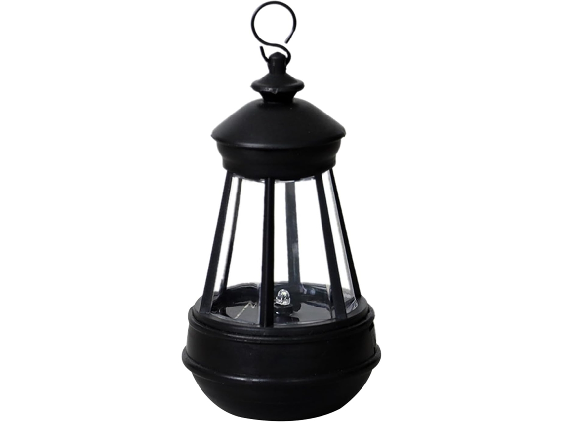Lanterna Solar Artística De Plástico Para Jardim, Luminária Suspensa Externa, Decoração De Pátio E J Gokoco