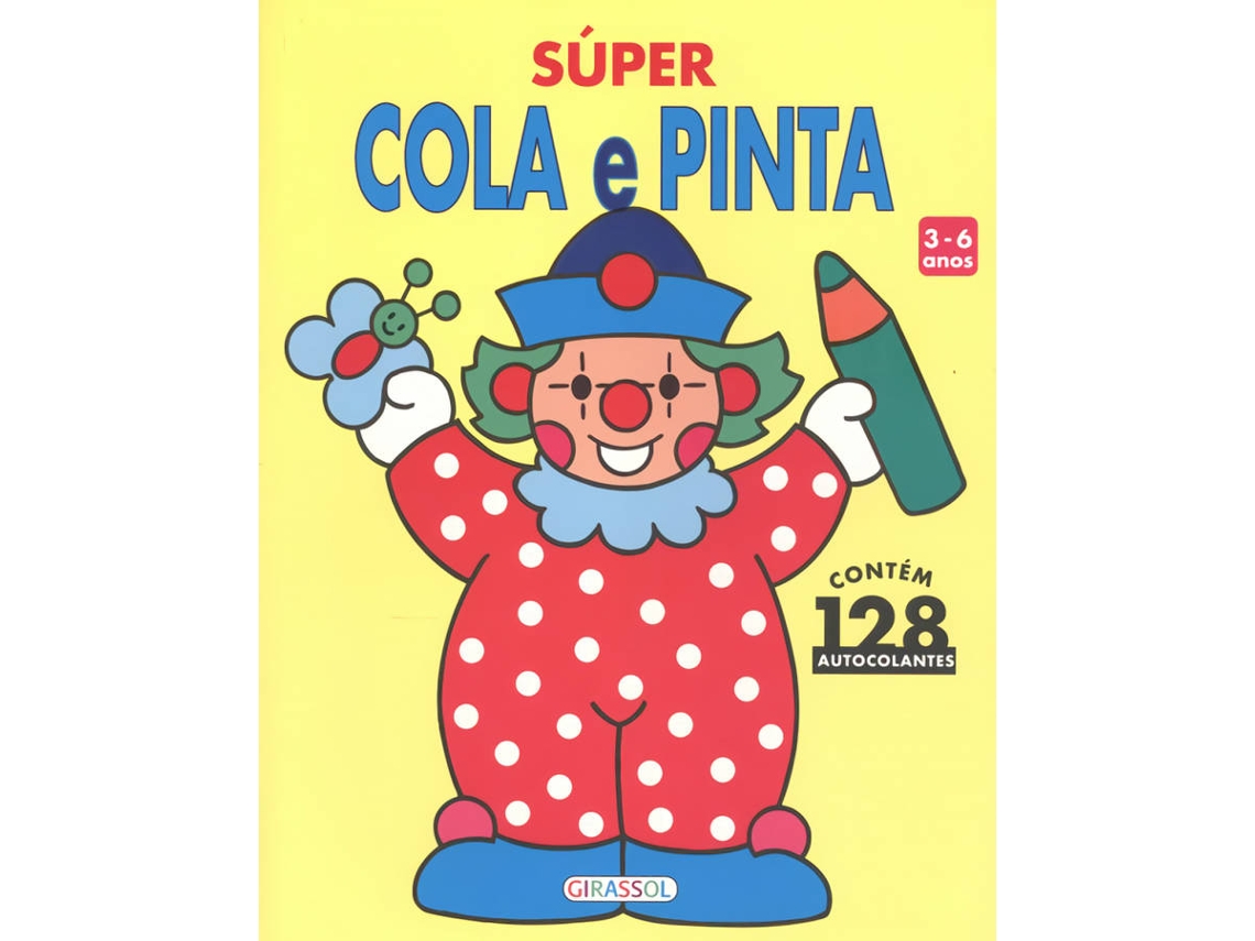 Livro Super Cola E Pinta 1 (Português)
