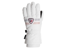 ROSSIGNOL Luvas Roc Impr G Junior Branco 6 Years Rapaz