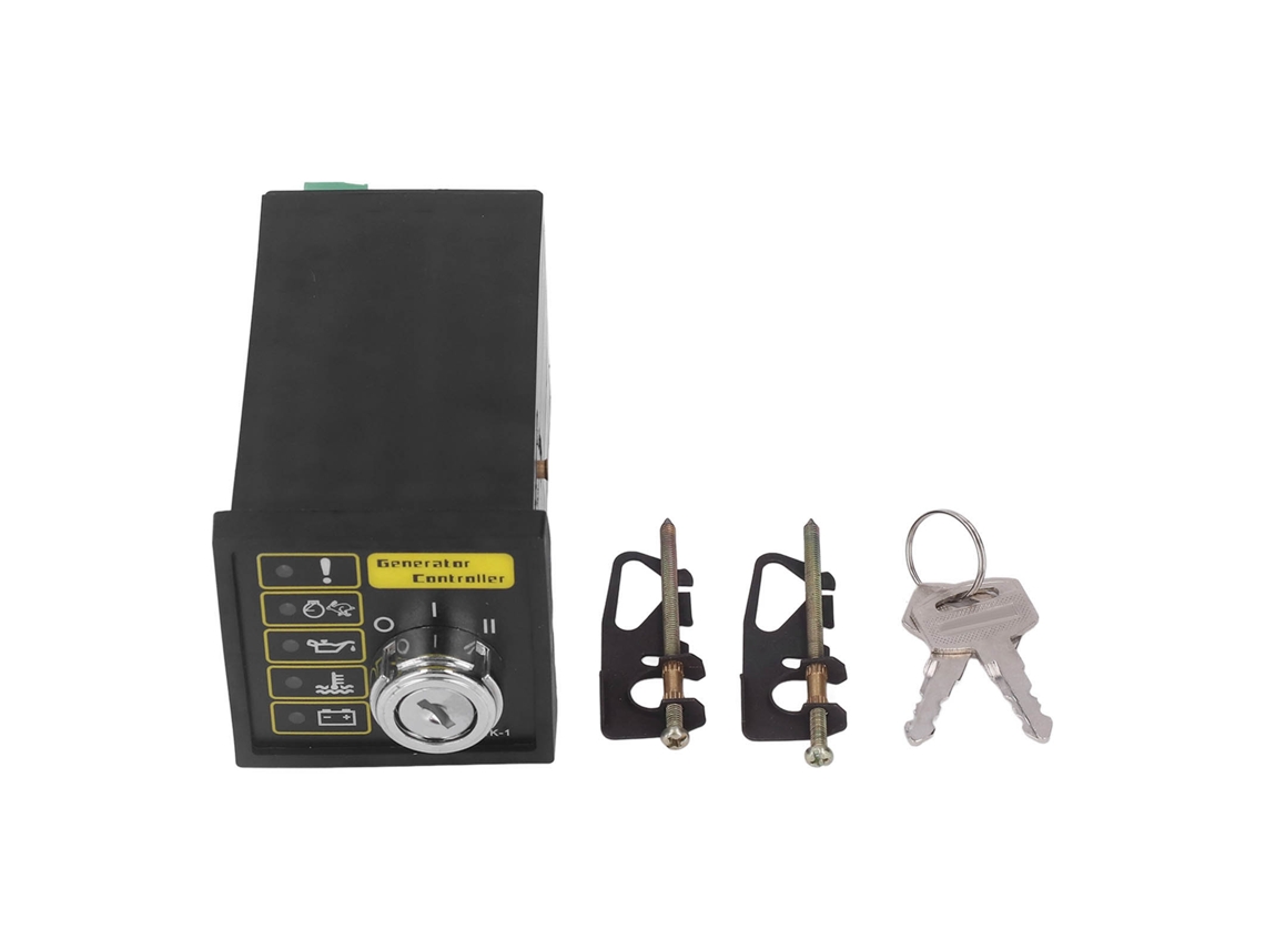Controlador De Gerador Com Início Manual, Módulo De Chave, Display De Falhas Led 15~305v