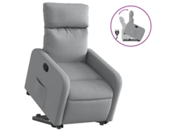 Stand Up Recliner Chair, Stand Up Recliner Chairs Vidaxl Cinzeto Tecido