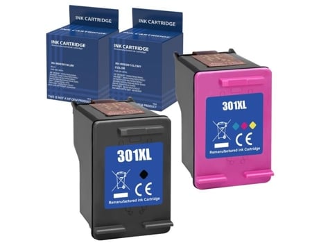 Cartucho De Tinta Substituição Hp 301xl Preto Cor Compatível Envy 4500 5530 Deskjet 1000 1510 2050 2540 3050 Officejet 2600 4630 Phonillico