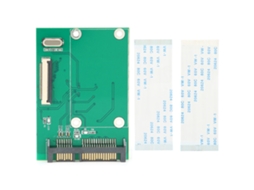 Placa Adaptadora Ce/zif Para Hdd Sata Conversor Hot Swap Com 2 Cabos Planos