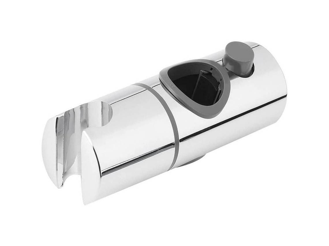 Suporte Para Ducha Ajustável De 25mm Com Rotação De 360 Graus, Clipe De Reposição Para Barra Deslizante, Instalação Fácil