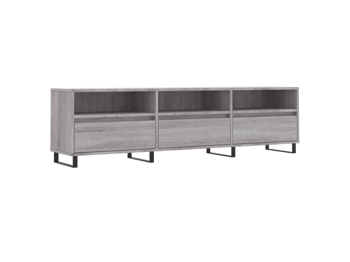 Tv Cabinet, Tv Cabinets Vidaxl Cinzeto Madeira Processada (n/a)