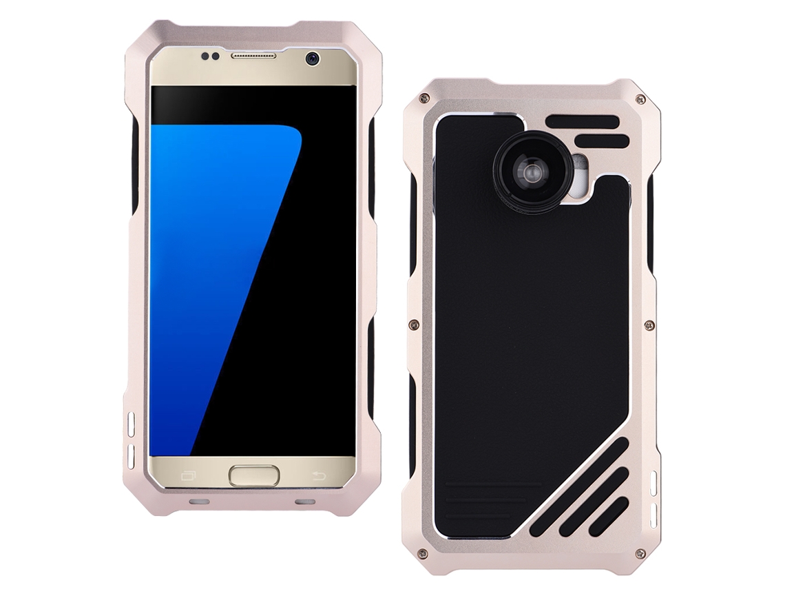 Capa de proteção de metal para iPhone, efeito esfumaçado, EOOCOO