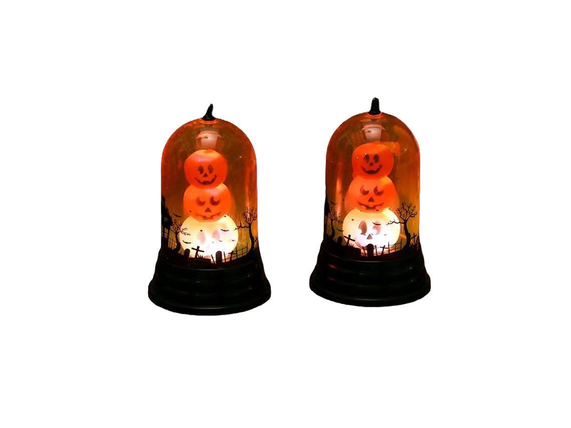 Laxiscreed Abóbora De Halloween Com Luz Infantil Para Crianças, Decorativa E Temática De Tensão E Mistério