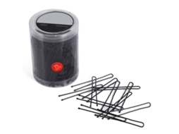 2026 300 Pcs Pinzas de Pelo U Negras M para Peluquería Estilo Corte Diy Accesorios de Pelo