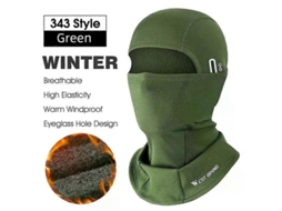 Cachecol de Fleece para Ciclismo, Balaclava, Unissex, Proteção para Cabeça, Forro TAISHENGDA