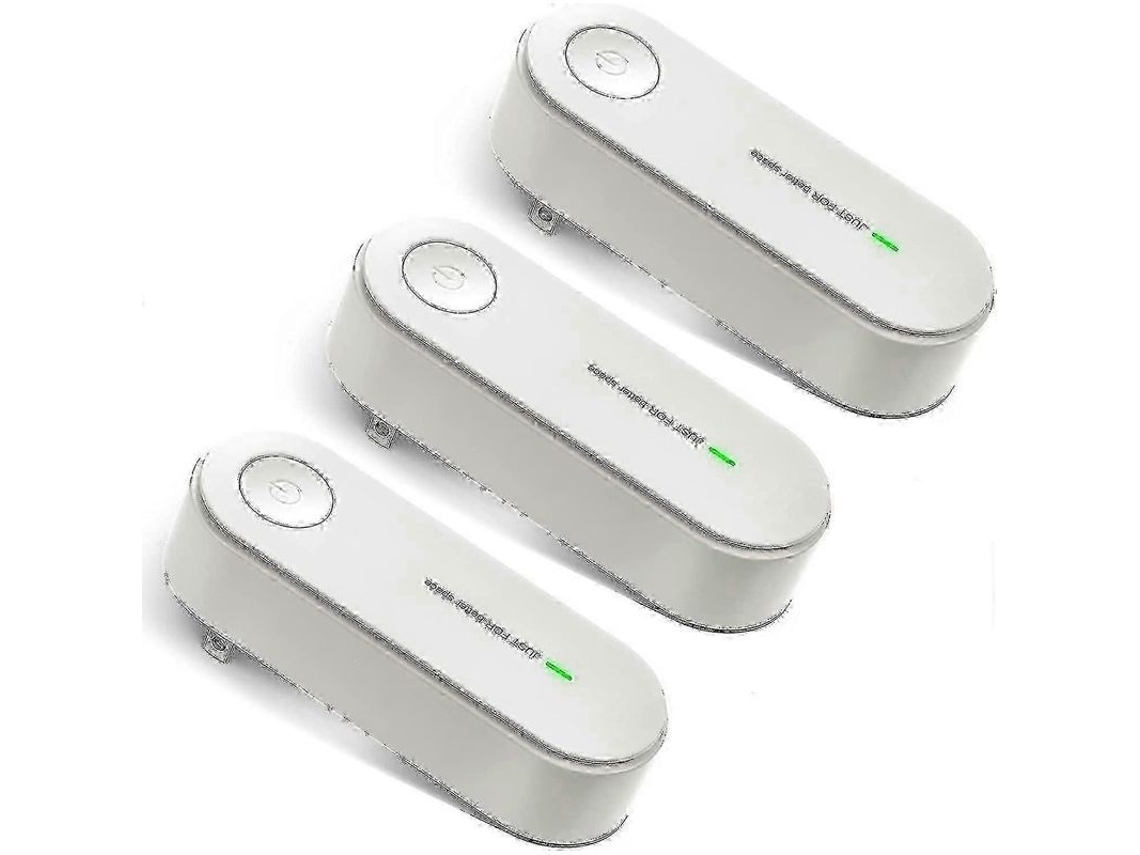 3 Pack Purificador de Ar Portátil Nova Line com Gerador de Íons Negativos Sem Filtro