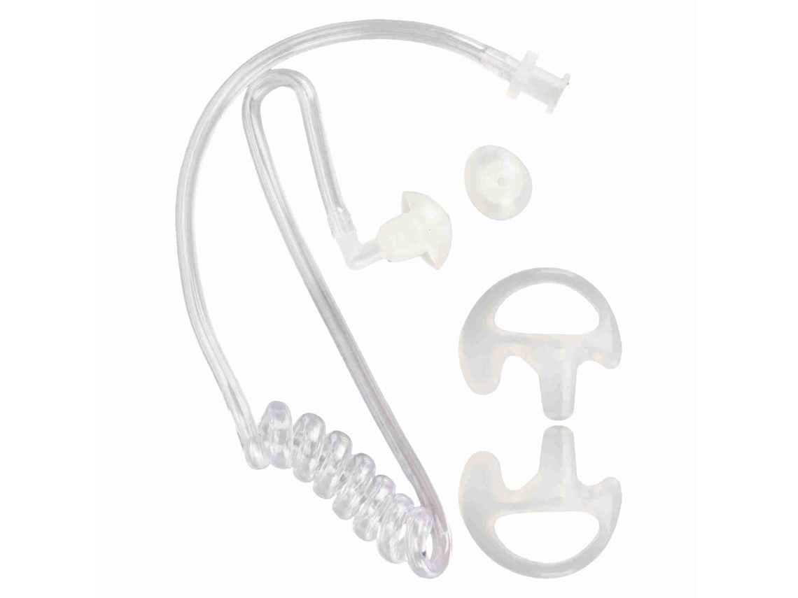 Fone De Ouvido Tubo Acústico (ergonômico E Transparente)