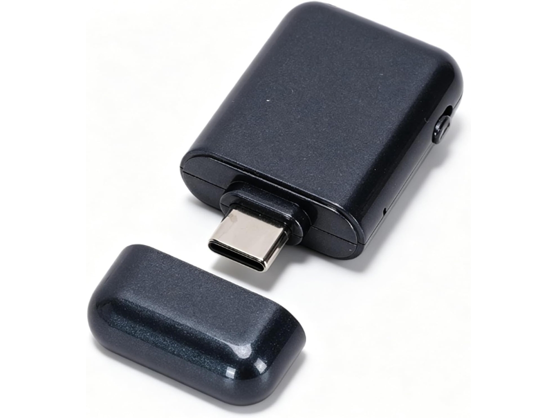Licaevey Gravador Vocal Usb Tipo C, Plug And Play Bateria Integrada 120 Mah Conferências, Reuniões, Eventos,