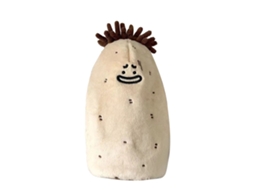 Estuche De Peluche Con Forma De Patata, Suave, Resistente A La Decoloración, Multiusos, Para Guardar Artículos De Papelería Y Cosméticos.