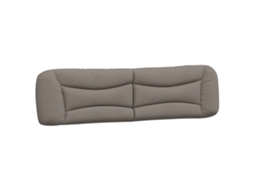 Headboard Cushion, Headboard Cushions Vidaxl Cinzento-acastanhado Tecido (200 Cm)
