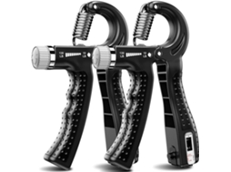 Lurelia Fortalecedor De Mão, Pack 2, 5-60 Kg, Com Contador, Ajustável, Para Dedos E Antebraço, Treino E Reabilitação