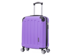Mala de Cabine RAYKONG Rígida 4 Rodas Roxo 55X40X20 Cm 44 L