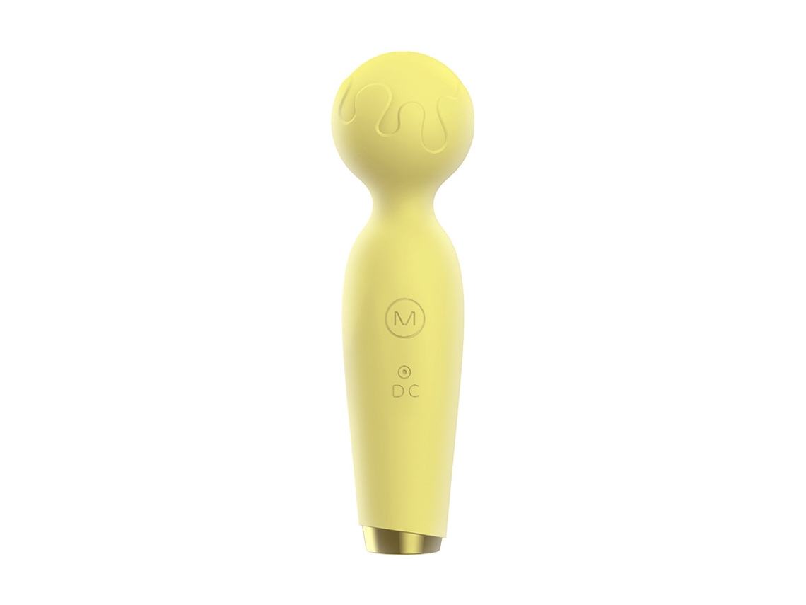 Vibrador De Massagem De 10 Frequncias Para Mulheres (amarelo) Yizhood