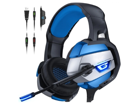 Auscultadores CHRONUS YXEJ220917_lwd7 (Bluetooth - Azul)