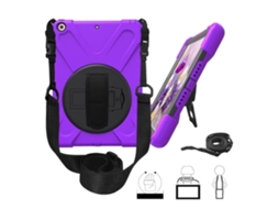 Capa Para Tablet Lurelia, Compatível Com Samsung Galaxy Tab S9fe Plus/s9plus/s7 Plus/s7fe/s8 12.4, Roxo, Pc, Função Sono, Proteção Antiquedas