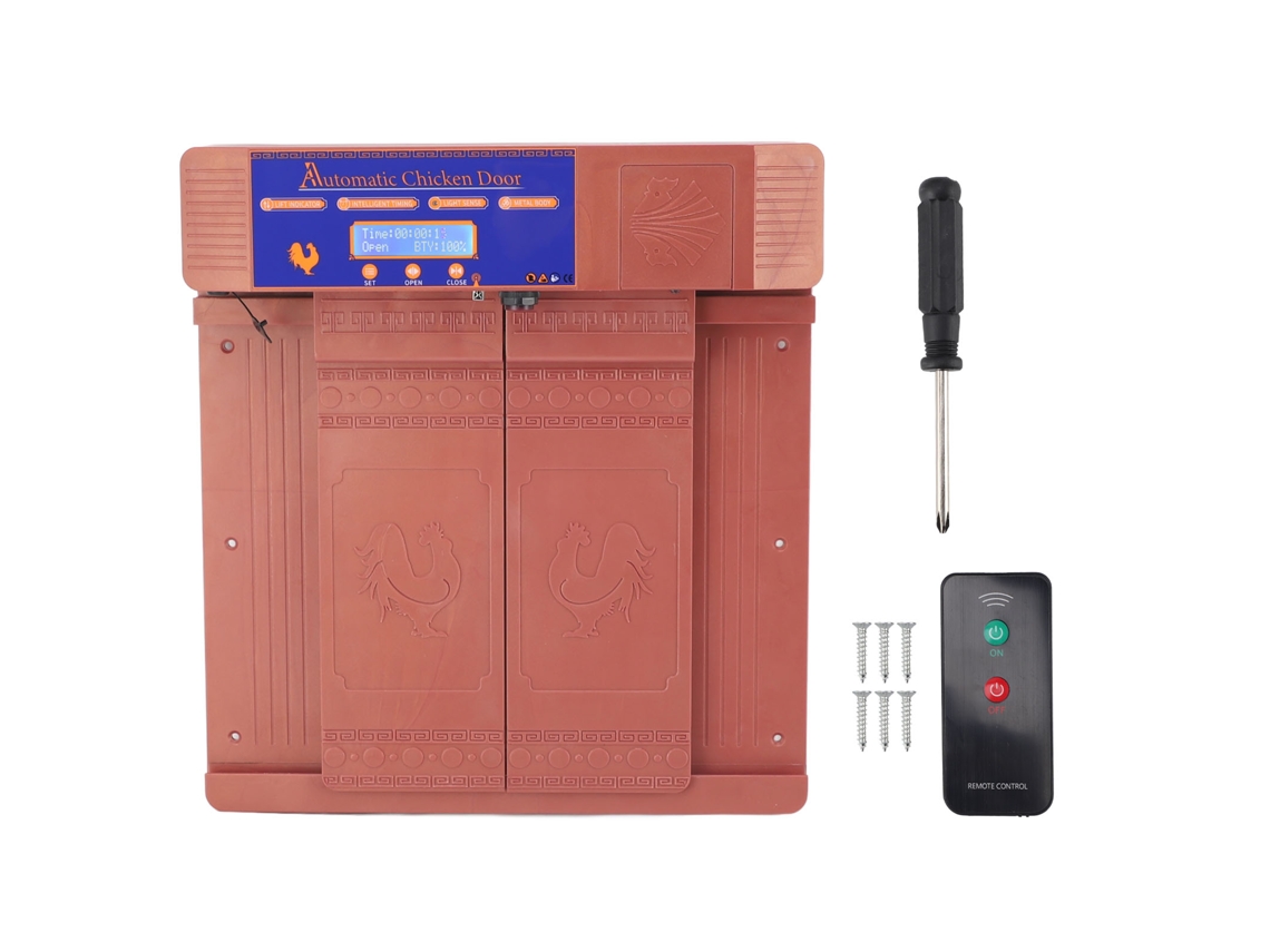Portão Galinha Automático LAXISCREED Sensor Luz