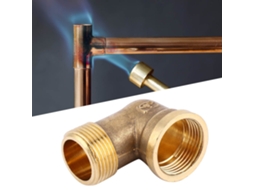 Laxiscreed, Encaixe Em Bronze Maciço Para Tubo De 3/4 Polegadas, Ligação Com Rosca Mbsp Ou Fbsp