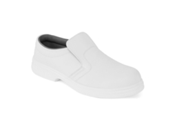 Sapato De Trabalho Slip On O2 – Conforto E Funcionalidade Branco / 36