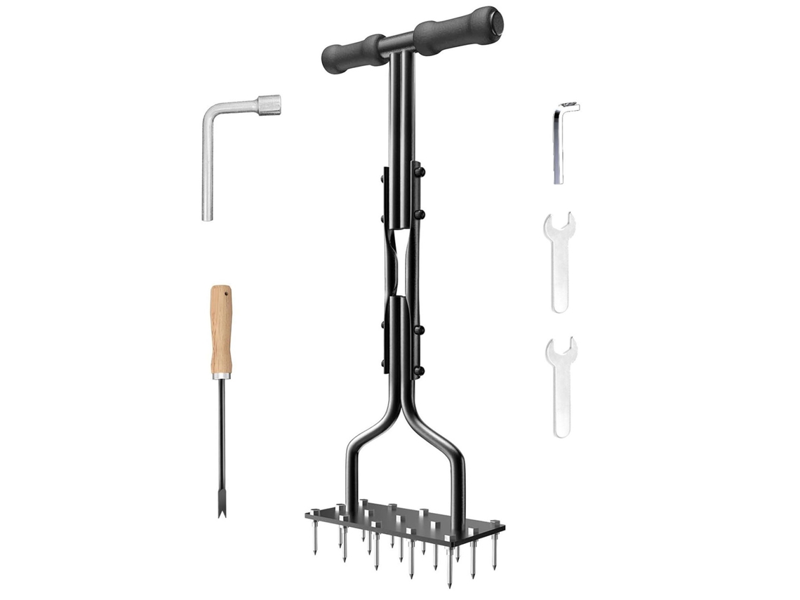 Aerador De Gramado Manual Vante (aerar Solo, Ajudar Crescimento Das Plantas)