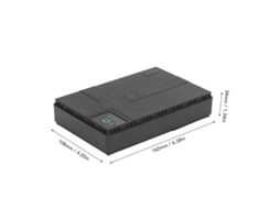 Laxiscreed Ups Mini Ininterruptível Com Multi-voltagem Para Câmeras E Roteadores