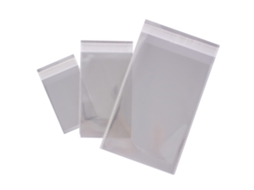 Saco de Polipropileno Transparente Apli e Fecho Adesivo 250X330Mm