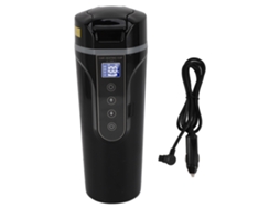 Chaleira Elétrica para Carro 500ml com Display Inteligente 12v/24v Aço Inoxidável | S/MARCA