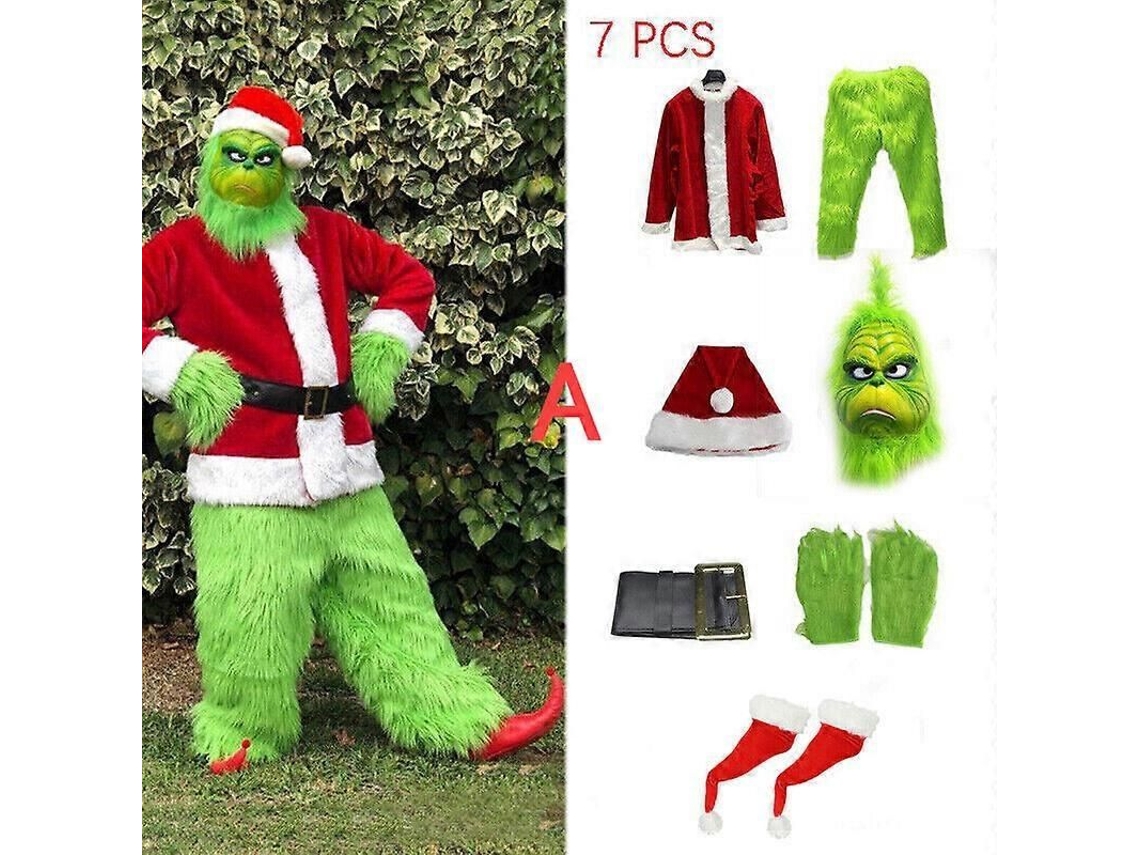Conjunto Completo De Cosplay De Anime: Chapéu, Camisa, Calças, Cinto, Luvas, Capa De Sapatos E Máscara - Poliéster, 1.2kg Conjunto Completo A