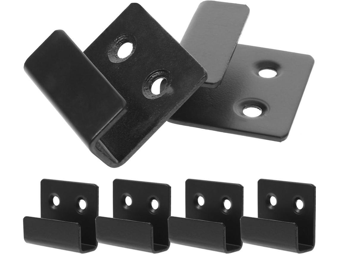 Conjunto De 10 Suportes Azulejo Em Aço Inoxidável Reforçado Com Formato U Cozinha E Banheiro
