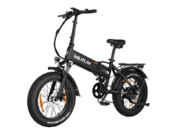 Bicicleta Elétrica Dobrável VARUN S20 1 Preta Motor 250 W Bateria 48 V 13 Ah 20 Polgadas