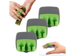 Descascador Manual De Frutas De Palmeira Zeuxo (pacote Com 3 Verde Caixa De Papel)