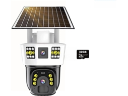 Câmera Ip Solar Externa com Bateria Integrada, 4 Mp, 6k, Ptz, Detecção de Movimento. SFUSHOS
