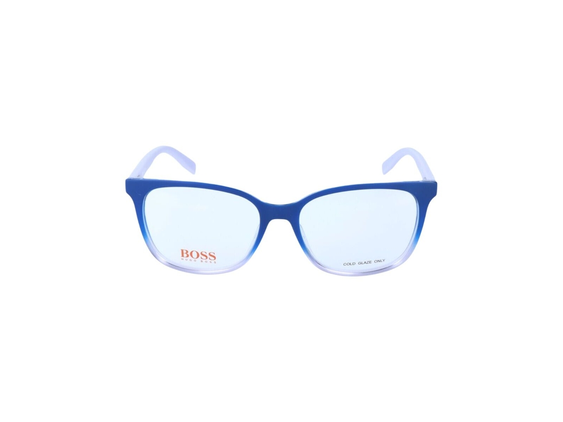 Armação de óculos feminina Hugo Boss Bo-0252-sww (azul - resina - Ø 53 mm)