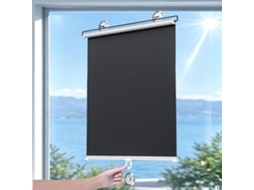 Cortina Opaca Retrátil De 72x200cm Com Ventosas.