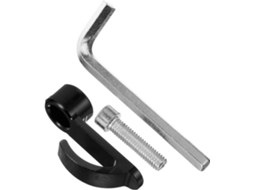 Gancho Para Guidão De Motocicleta Magiclulu, Fácil Instalação, Suporte Para Capacete Em Liga De Alumínio Preto
