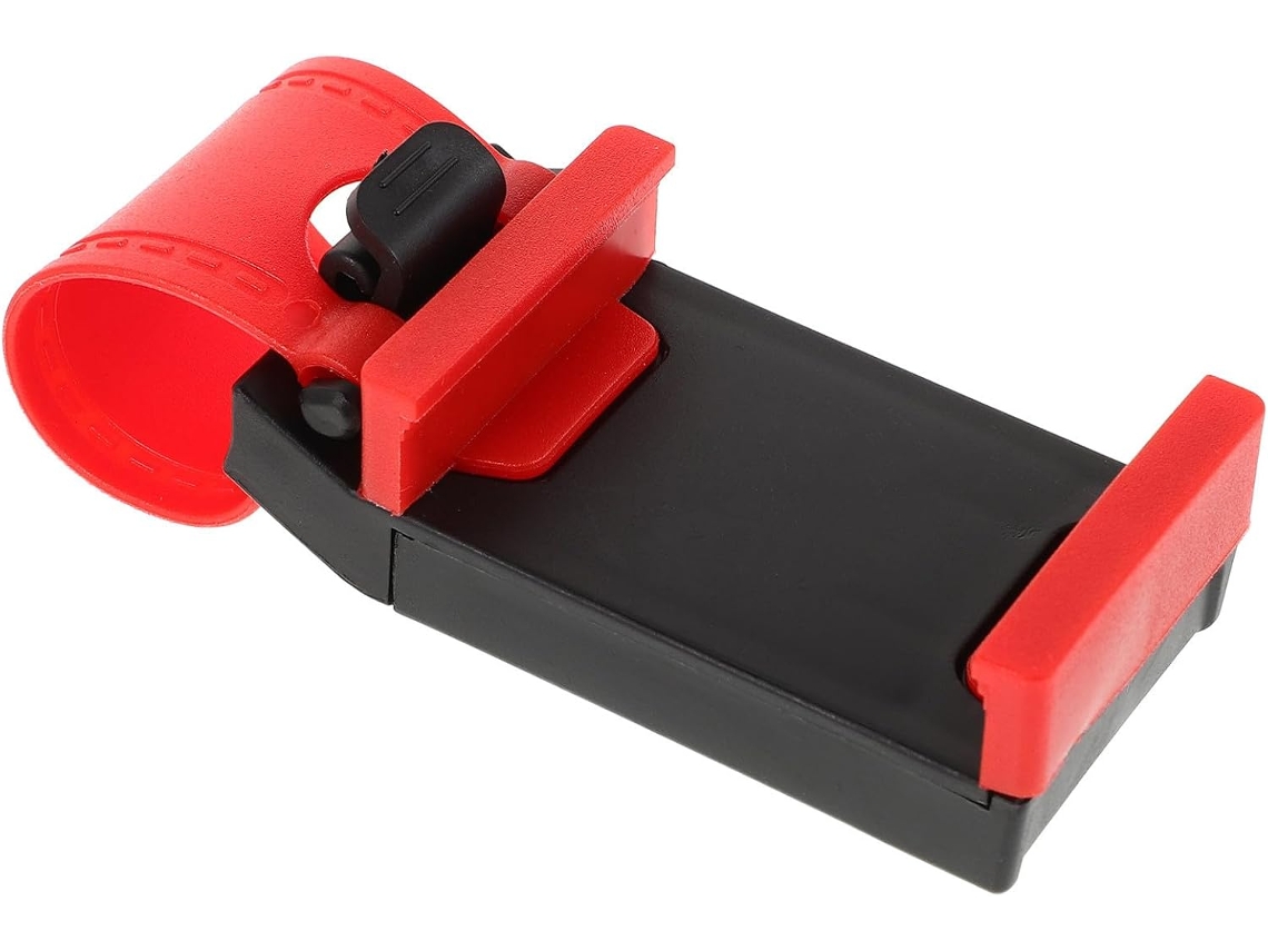 Suporte para celular veicular para volante, clipe de fixação para uso com My Books, compatível com