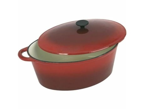 Tacho Crealys Vermelho 9 L Aço Esmaltado