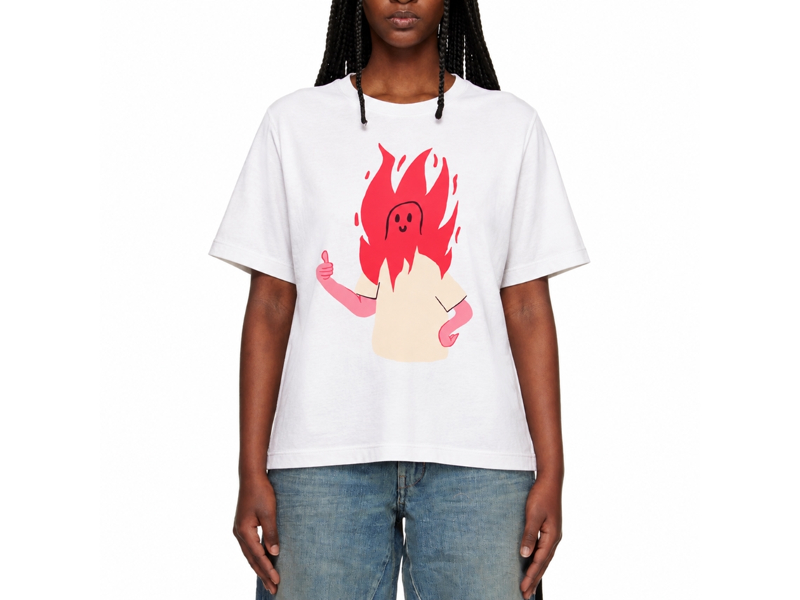 Rockinstone I'm Fine Ta-da T-shirt Unique Designer Style